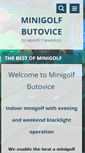 Mobile Screenshot of minigolfbutovice.cz
